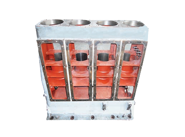 Four-row vertical body